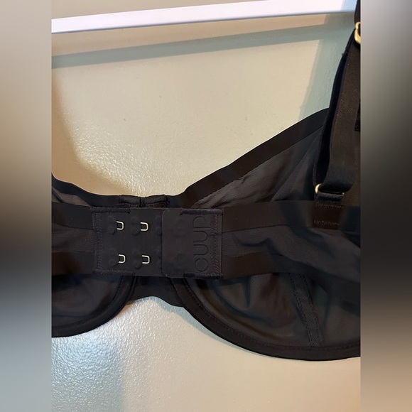 CUUP the Balconette sheer black bra size 36 D - Picture 4 of 5